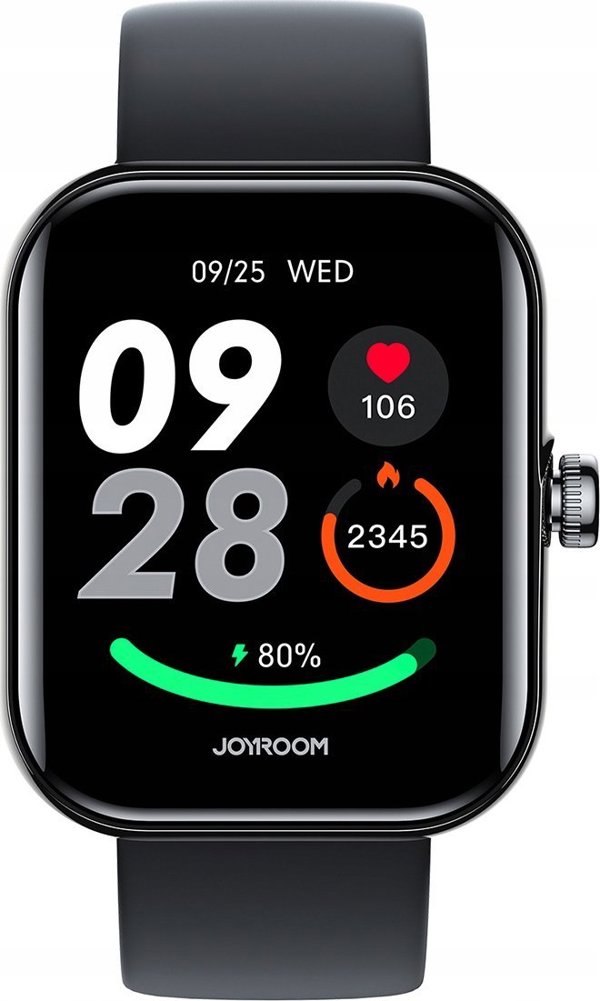 Έξυπνο ρολόι JOYROOM Smartwach JOYROOM Fit-Life JR-FT5 Plus με λειτουργία λήψης κλήσεων - μαύρο