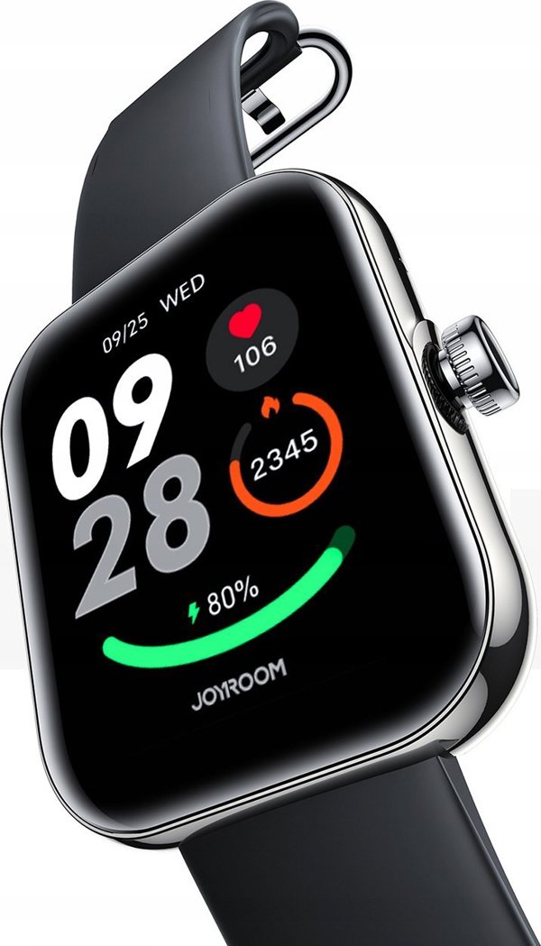 Έξυπνο ρολόι JOYROOM Smartwach JOYROOM Fit-Life JR-FT5 Plus με λειτουργία λήψης κλήσεων - μαύρο