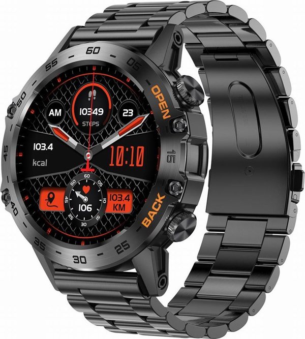 Έξυπνο ρολόι Gravity GT9 Μαύρο
