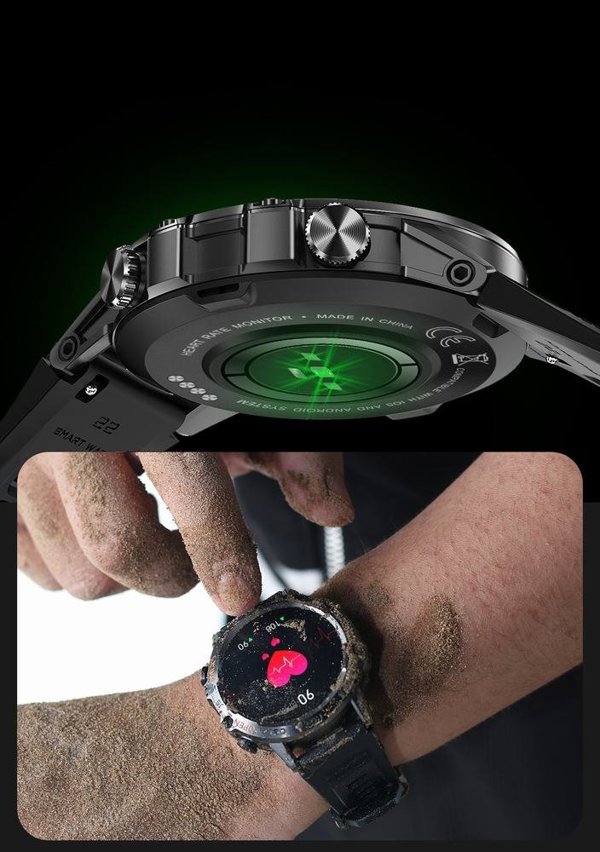 Έξυπνο ρολόι Gravity GT9 Μαύρο
