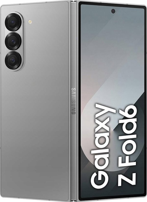 Έξυπνο τηλέφωνο Samsung Galaxy Z Fold 6 5G 12/256GB Ασημί (88060956676380)