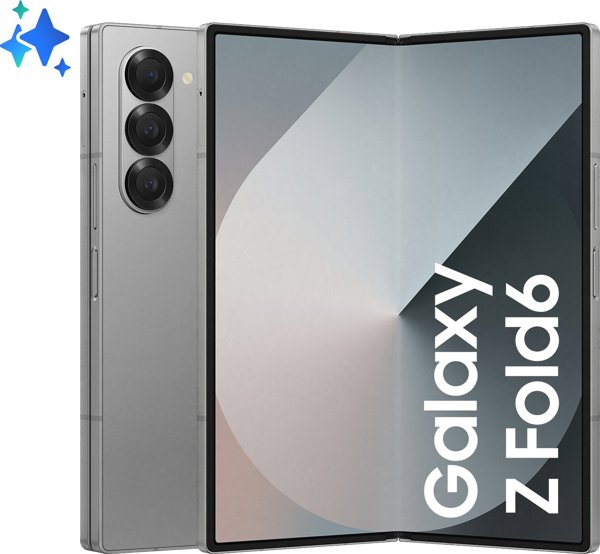 Έξυπνο τηλέφωνο Samsung Galaxy Z Fold 6 5G 12/256GB Ασημί (88060956676380)