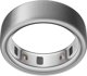Oura Ring 4 έξυπνο δαχτυλίδι, Βουρτσισμένο Ασήμι, μέγεθος 9