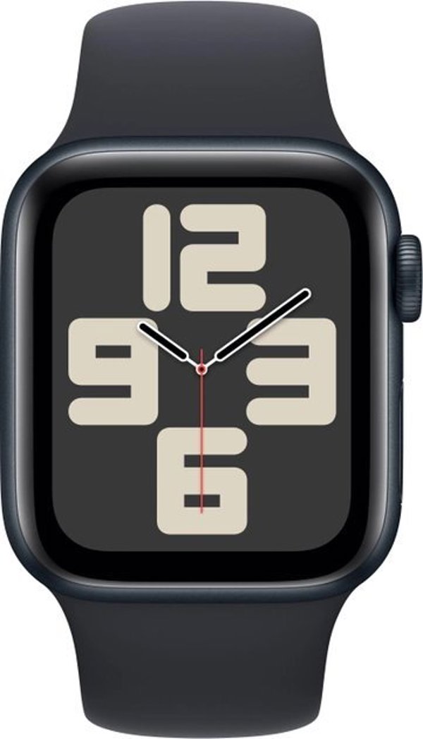 Apple Watch SE 2023 GPS + Cellular Midnight Alu Sport Smartwatch M/L Navy Blue (mrh83qc/a) 13178156 195949007347