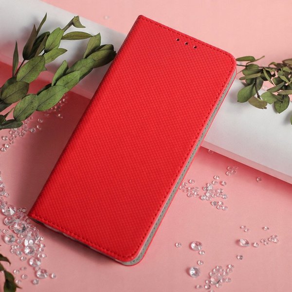 Smart Magnet case for Samsung Galaxy S25 Ultra red 5906961920454