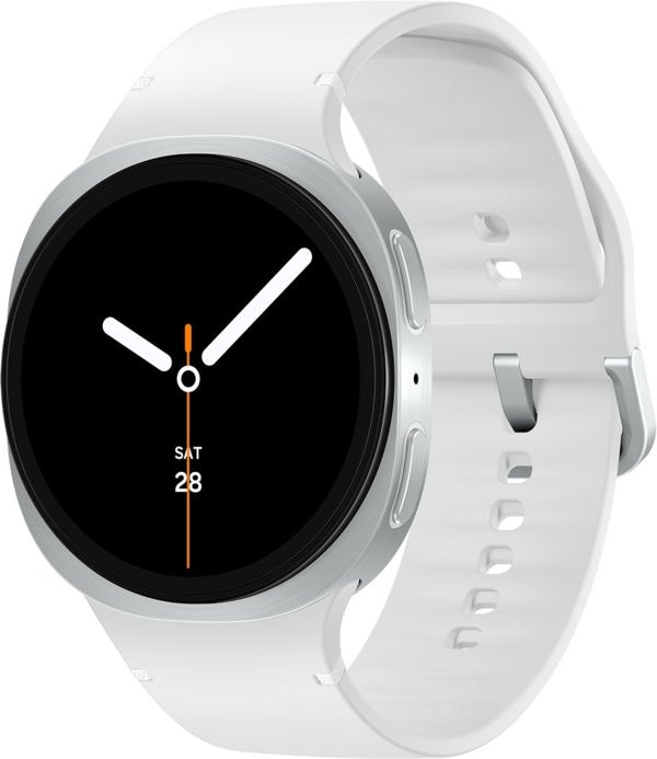 SAMSUNG SM-L330NZSAEUB smartwatch / αθλητικό ρολόι 3,81 cm (1.5") AMOLED 44 mm Ψηφιακό 480 x 480 px Οθόνη αφής Ασημί Wi-Fi GPS