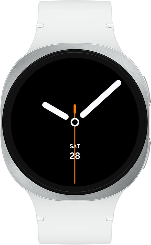 SAMSUNG SM-L330NZSAEUB smartwatch / αθλητικό ρολόι 3,81 cm (1.5") AMOLED 44 mm Ψηφιακό 480 x 480 px Οθόνη αφής Ασημί Wi-Fi GPS