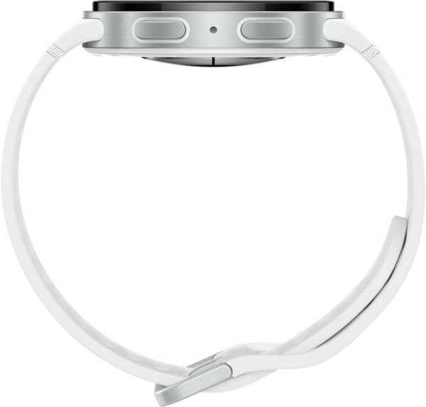 SAMSUNG SM-L330NZSAEUB smartwatch / αθλητικό ρολόι 3,81 cm (1.5") AMOLED 44 mm Ψηφιακό 480 x 480 px Οθόνη αφής Ασημί Wi-Fi GPS