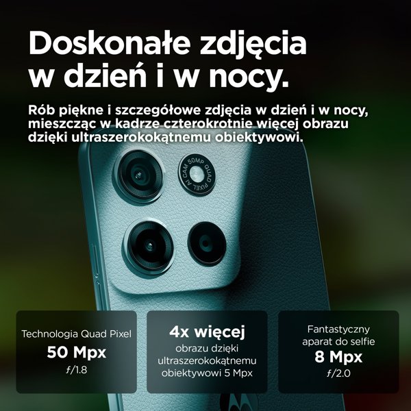 Motorola Moto G15 4G Dual Sim 4GB RAM 128GB - Γαλάζιο Glacier