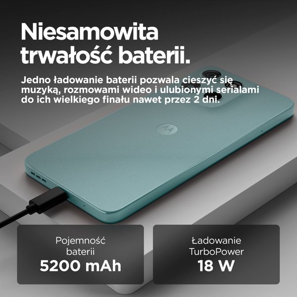 Motorola Moto G15 4G Dual Sim 4GB RAM 128GB - Γαλάζιο Glacier