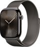 Watch Series 10 GPS + Cellular, θήκη 42 mm από τιτάνιο σε σχιστόχρωμα με μελανιόχρωμο ιταλικό βραχιόλι
