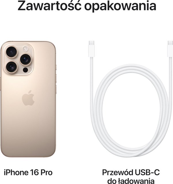 3JG Apple iPhone 16 Pro 128GB τιτάνιο wüstensand