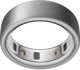 Oura Ring 4 smart ring, Brushed Silver, size 8