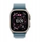 Smartwatch Apple Watch Ultra 3 GPS + Cellular 49mm Natural Titanium / Alpine Loop L Niebieski  (MEWP4QP/A)