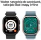Smartwatch Apple Watch Ultra 3 GPS + Cellular 49mm Natural Titanium / Alpine Loop L Niebieski  (MEWP4QP/A)