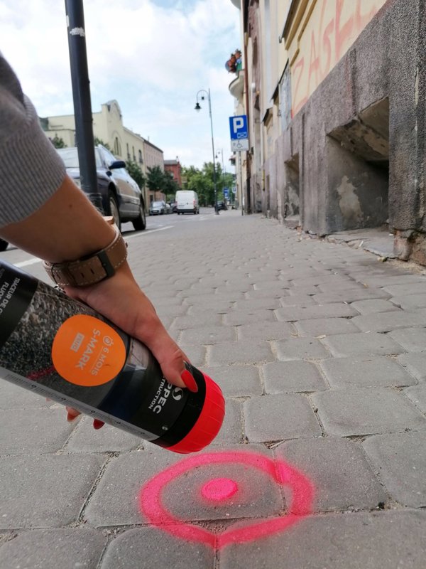Χρώμα σήμανσης S-Mark λευκό, Soppec 500 ml
