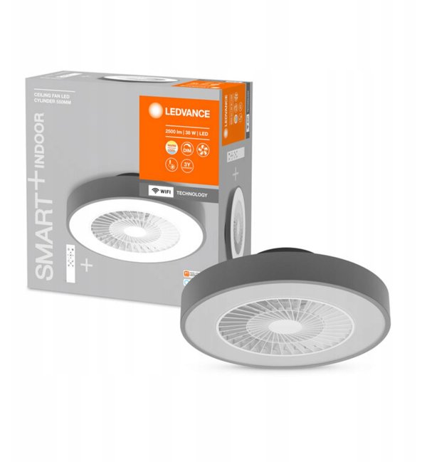 Έξυπνος λαμπτήρας LED με ανεμιστήρα LEDVANCE SMART WIFI, 76W, 3000-6500K, 2300lm, με τηλεχειριστήριο