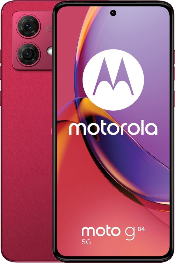 Smartfon Motorola Moto G84 5G 8/256GB Κόκκινο (PAYM0042PL) + FlexibleGlass