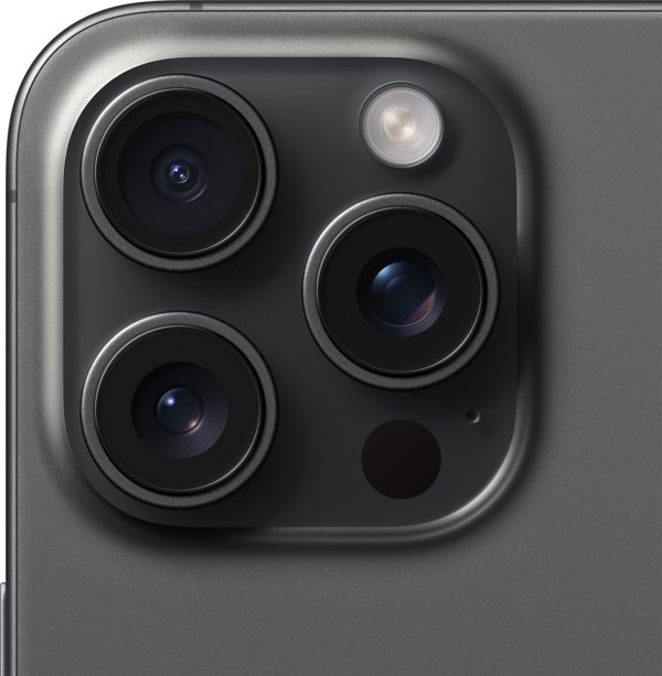 Κινητό τηλέφωνο Apple iPhone 15 Pro Max 256GB Μαύρο Τιτάνιο (MU773)