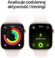 Apple Watch S11 Αλουμίνιο Κυψελωτό 42mm Ροζ χρυσό (Αθλητικό λουράκι ανοιχτό ροζ) M/L