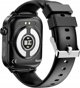 Έξυπνο ρολόι Rubicon SmartWatch Rubicon RNCF33 μαύρο κόκκινο συνομιλίες γλυκόζη θερμόμετρο.