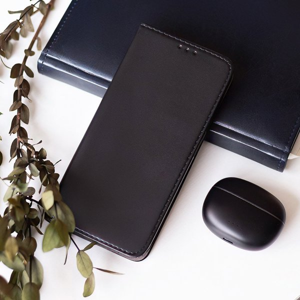 Θήκη Smart Magnetic για Xiaomi Redmi Note 13 5G (global) μαύρη
