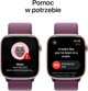 Apple Watch Series 10 (GPS) 42mm Ροζ Χρυσό Αλουμινένια Θήκη με Δαμασκηνί Αθλητικό Λουράκι (MWWK3)