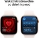 Apple Watch Series 10 (GPS) 42mm Ροζ Χρυσό Αλουμινένια Θήκη με Κόκκινο Αθλητικό Λουράκι, S/M (MWWH3)