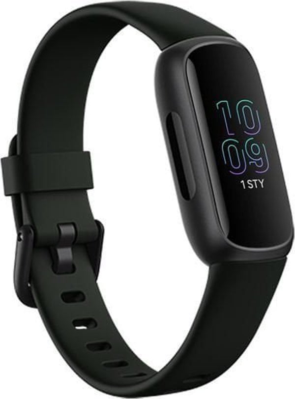 Fitbit Inspire 3 Smartband, Έξυπνο Βραχιόλι Δραστηριότητας, 10 Ημέρες Μπαταρία, Μαύρο