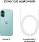 Smartfon Apple  iPhone 16 5G 8/256GB Zielony  (MYEJ3QL/A)