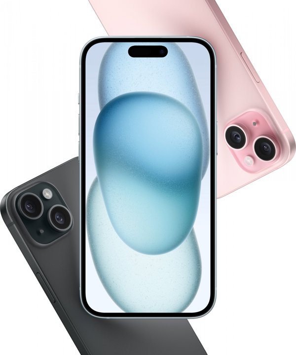Smartphone Apple iPhone 15 Plus 128GB Μπλε (MU163)