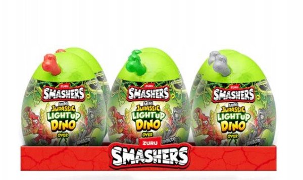 Διαδραστικό παιχνίδι SMASHERS Jurassic Mini Light-Up Dino egg