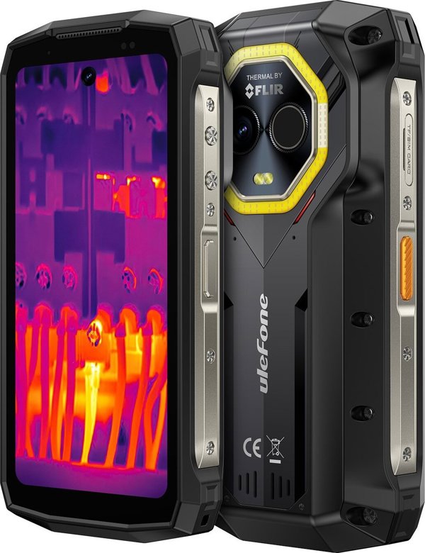ULEFONE Smartphone Armor Mini 20T Pro 5G 4,7" 8/256GB IP69K θερμική απεικόνιση μαύρο