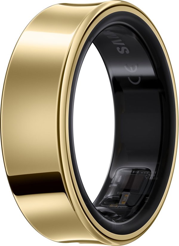 Samsung Galaxy Ring smart ring, Titanium Gold, size 14