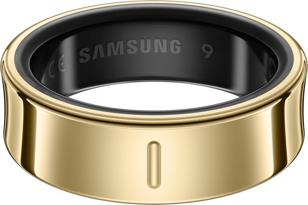 Samsung Galaxy Ring smart ring, Titanium Gold, size 14