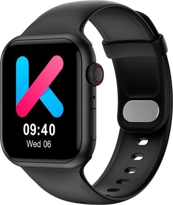 Kumi KU3 Meta Smartwatch 1.81" Μαύρο - Έξυπνο Ρολόι με Οθόνη Υψηλής Ανάλυσης (KU-KU3M/GY)