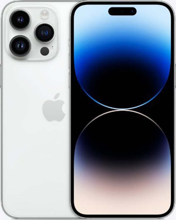 Έξυπνο τηλέφωνο Apple iPhone 14 Pro Max 128GB Ασημί (MQ9Q3)
