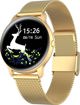 Gino Rossi SW015-5 Έξυπνο Ρολόι Smartwatch Γυναικείο Χρυσό