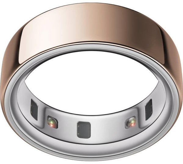 Έξυπνο δαχτυλίδι Oura Ring 4, Ροζ Χρυσό, μέγεθος 13