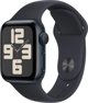 Apple Watch SE 2023 GPS 40mm Midnight Alu Sport Smartwatch M/L Μαύρο (MR9Y3QI/A) 13148501 195949003660