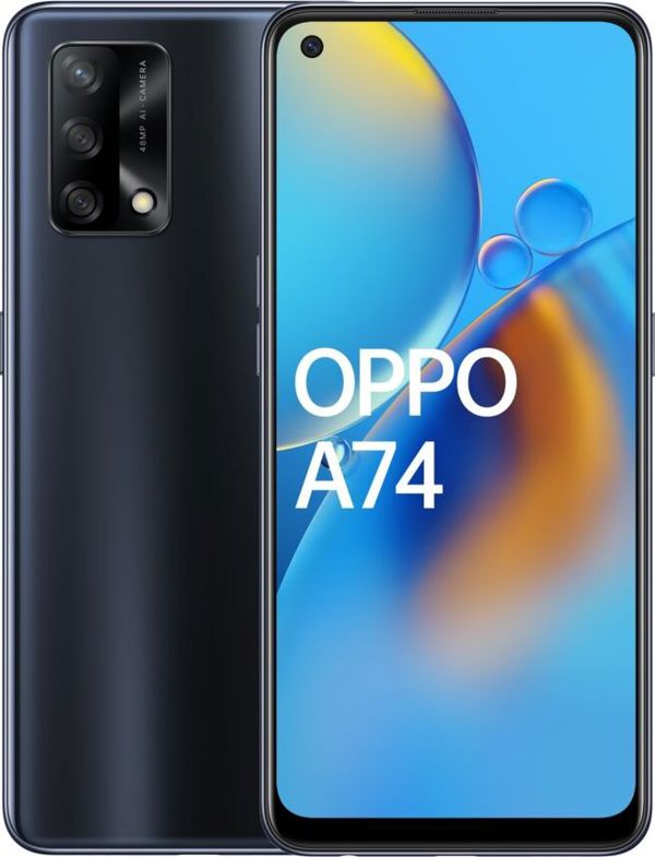 Έξυπνο τηλέφωνο Oppo A74 4/128GB Μαύρο (CPH2219CZ)