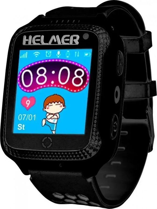 Έξυπνο ρολόι HELMER HELMER LK 707 smartwatch / αθλητικό ρολόι LCD Ψηφιακή Οθόνη Αφής 2G GPS