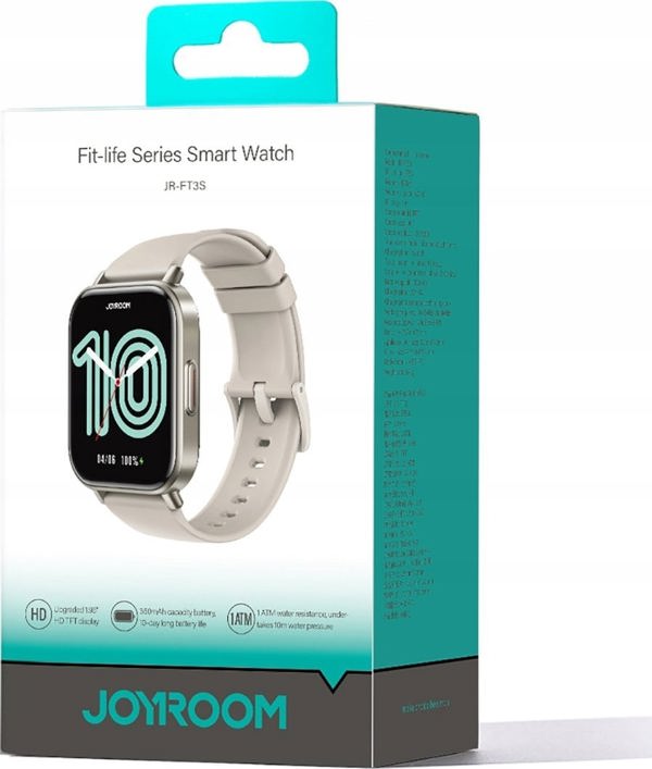 Έξυπνο ρολόι Joyroom Fit-Life JR-FT3S Beige (6956116723101)
