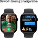 Apple Watch Series 10 (GPS) 42mm Mirror Black Aluminum Case with Black Sport Band, M/L (MWWF3)