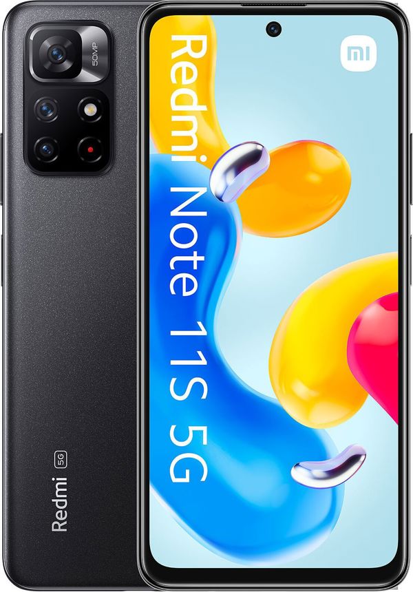 Smartfon Xiaomi Redmi Note 11S 5G 4/128GB Czarny  (268013)