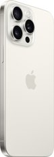 Κινητό τηλέφωνο Apple iPhone 15 Pro Max 256GB Λευκό Τιτάνιο (MU783)