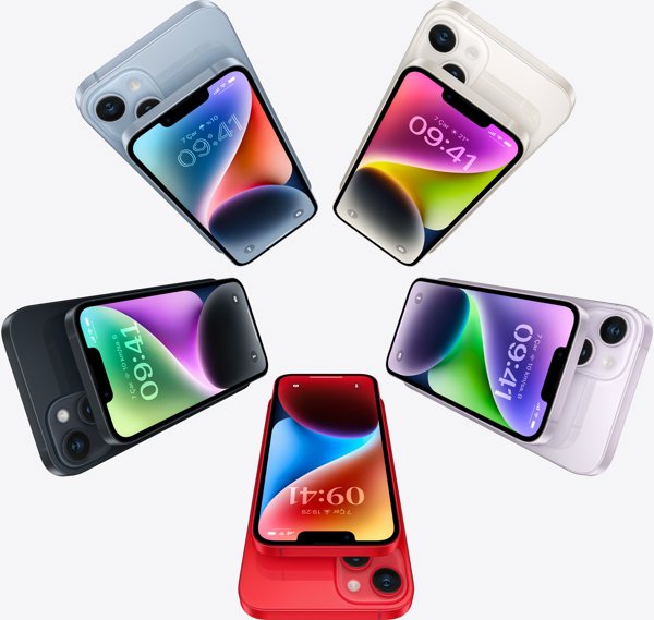Έξυπνο τηλέφωνο Apple iPhone 14 Plus 5G 6/256GB Μωβ (MQ563YC/A)