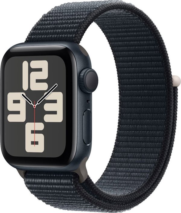 Apple Watch SE 2023 GPS + Cellular 40mm Midnight Alu Sport Loop Smartwatch Black (MRGE3QP/A) 13127842 195949006616