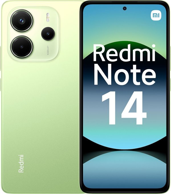 Xiaomi Redmi Note 14 4G Dual Sim 6GB RAM 128GB - Λαχανί Πράσινο