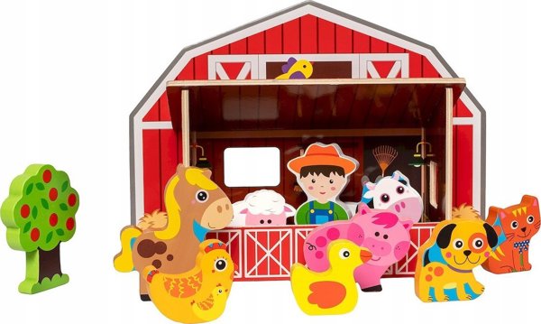 Smily Play Farma drewniany domek SmilyPlay SPW84946 49467